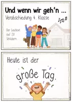 Vorschau - Poster - Und wenn wir geh'n ... - Bildkarten zum Abschiedslied Grundschulzeit - Seite 3