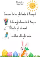 anteprima - Altro tipo di materiale - Ghirlanda di Pasqua - Pagina 1