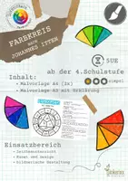 Vorschau - Arbeitsblätter - Farbkreis nach Johannes Itten - Deckblatt