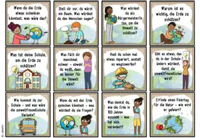 Vorschau - Bildkarten - Tag der Erde / Earth Day / Umweltschutz | Erzählkarten / Gesprächskarten - Seite 3