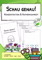 Vorschau - Arbeitsblätter - Sinnerfassendes Lesen – Materialpaket mit Lesetraining und Leseübungen - Seite 1