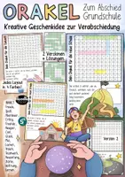 Vorschau - Anderer Materialtyp - Orakel/ Suchsel zum Abschied Grundschule / Wünsche / Verabschiedung - Deckblatt