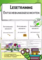 Vorschau - Arbeitsblätter - Sinnerfassendes Lesen – Materialpaket mit Lesetraining und Leseübungen - Seite 1