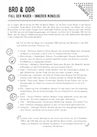 Vorschau - Arbeitsblätter - Innerer Monolog – Mein Tag am 9. November 1989 - Deckblatt