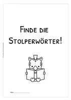 Vorschau - Arbeitsblätter - Stolperwörter – Lesetraining für sinnerfassendes Lesen | Leseflüssigkeit & Leseverständnis fördern | Leseübungen für Klasse 2–4 - Seite 3