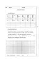 Vorschau - Arbeitsblätter - LZK / Test zum Einmaleins, Punkt vor Strich, Rechnen mit Geld in Gruppen A und B aufgeteilt - mit Lösung! - Seite 3