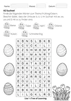 Vorschau - Arbeitsblätter - Suchsel - Frühling/Ostern (2.-4.Klasse) - Seite 3