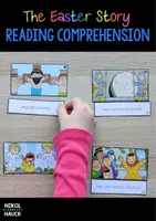 Vorschau - Bildkarten - THE EASTER STORY - PICTURE AND READING COMPREHENSION - Deckblatt