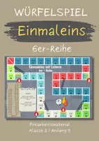 Vorschau - Arbeitsblätter - Spiel: Einmaleins automatisieren - die 6er Reihe - Deckblatt