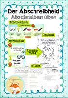 Vorschau - Unterrichtsreihen - Der Abschreibheld - So schreibe ich richtig ab - Deckblatt