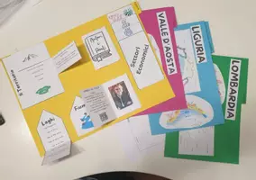 anteprima - Esercizi - Lapbook delle regioni: Trentino Alto Adige - Pagina di copertina