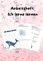 Vorschau - Unterrichtsreihen - Lernstrategien lernen – Materialpaket „Ich lerne lernen" | Schülerheft + Übungsheft | Zyklus 2 - Deckblatt