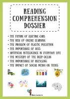 Vista previa - Hojas de trabajo - READING COMPREHENSION CICLO SUPERIOR - Portada