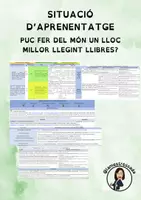 Vista previa - Unidades / Secuencias / Situaciones de Aprendizaje - PUC FER DEL MÓN UN LLOC MILLOR LLEGINT CONTES - Portada