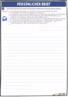 Vorschau - Arbeitsblätter - Persönlicher Brief - Merkhilfe / Übung - Seite 2