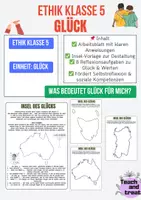 Vorschau - Arbeitsblätter - wachsendes Materialpaket - Ethik Klasse 5 - Seite 1
