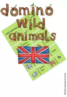Vorschau - Spiele - Domino wild animals - Deckblatt