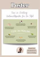 Vorschau - Poster - Poster - Tiere im Frühling - Deckblatt