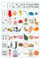 Vista previa - Juegos / Gamificación - Fonema K, J/G, D, R - página 1