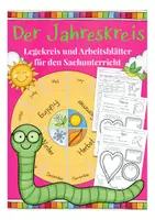 Vorschau - Mal- und Bastelvorlagen - Jahreskreis Sachunterricht - Deckblatt
