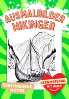 Vorschau - Arbeitsblätter - Ausmalbilder Wikinger - Seite 1
