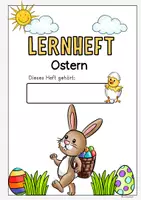 Vorschau - Unterrichtsreihen - Vorschule, Arbeitsblätter, Lernheft, Übungen zu Ostern, Klasse 1 Förderunterricht. - Seite 1