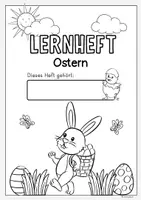 Vorschau - Unterrichtsreihen - Vorschule, Arbeitsblätter, Lernheft, Übungen zu Ostern, Klasse 1 Förderunterricht. - Seite 2