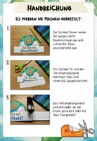 Vorschau - Mal- und Bastelvorlagen - Bastelkronen: Tag der Erde / Earth Day / Umweltschutz - Seite 1
