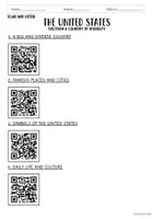 Vorschau - Arbeitsblätter - Reading comprehension - The United States (USA) - Seite 3