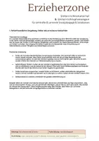 Vorschau - Lehrpläne/Lehrermaterial - Schaffung eines positiven (Lern-) Klimas im Klassenraum Aus Leitfaden für Lehrkräfte: Die 11 Dimensionen des Classroom-Managements nach Carolyn Evertson - Seite 1