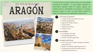 Vorschau - Arbeitsblätter - Conocer España - Reisführer zu den Comunidades Autónomas Spaniens erstellen (guías de viaje) - Seite 3