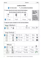 Vorschau - Arbeitsblätter - Rechtschreibbeginn: Alphabetisches Schreiben, ab Kl. 1 - Seite 2