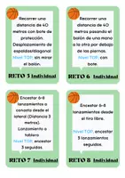Vista previa - Juegos / Gamificación - 24 retos multinivel de baloncesto - página 2