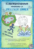 Vorschau - Arbeitsblätter - Schreibspaziergang SOMMER zu Wimmelbild Klasse 1/2 - Deckblatt