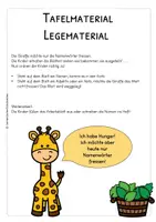 Vorschau - Präsentationen/Tafelbilder - Nomen - Namenwörter - Großschreibung - Legematerial - Tafelmaterial - Seite 2