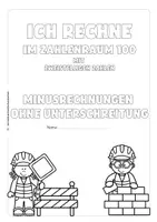 Vorschau - Arbeitsblätter - Subtraktion im Zahlenraum 100 – Zweistellig ohne Zehnerübergang - Seite 2