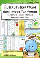 Vorschau - Unterrichtsreihen - Nomen mit d oder t am Wortende – Übungsmappe zur Strategie „Verlängern“ - Seite 1