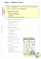 Vorschau - Arbeitsblätter - Komplexe Buchstabenverbindungen – Wörter mit Fl, Fr, Zw sicher lesen und schreiben - Seite 2