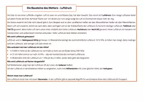 Vorschau - Arbeitsblätter - Die Bausteine des Wetters - Seite 3