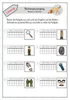 Vorschau - Spiele - Rechenspaziergang Addition Zahlenraum 20 - Seite 3