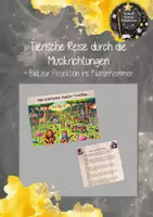 Vorschau - Unterrichtsreihen - Materialpaket_Das tierische Treffen der Musikrichtungen - Seite 1