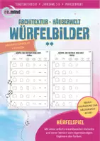 Vorschau - Mal- und Bastelvorlagen - Würfelbilder - Architektur im Kunstunterricht - Deckblatt