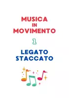 anteprima - Audio - MUSICA IN MOVIMENTO - Legato - Staccato - Pagina di copertina