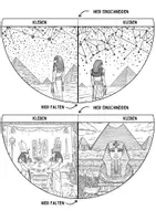 Vorschau - Arbeitsblätter - Lesezeichen Ägypten Leseecke ausmalen Kunst basteln Ausmalbilder - Seite 3