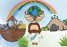 Vorschau - Poster - Digitales Tafelbild Religionsunterricht - Seite 1