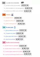 Vista previa - Hojas de trabajo - EVALUACIÓN DE LA COMPRENSIÓN LECTORA 2º DE PRIMARIA - página 2