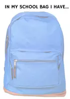 Vista previa - Tarjetas / Manipulativos - IN MY SCHOOL BAG, I'VE GOT A...SCHOOL SUPPLIES - Portada