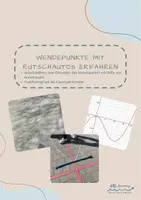 Vorschau - Arbeitsblätter - Wendepunkte erfahren mit Rutschautos - Deckblatt