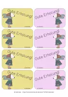 Vorschau - Bildkarten - Feriengrüße "Eisbär" - FREEBIE! - Seite 3