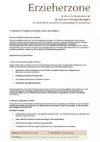 Vorschau - Lehrpläne/Lehrermaterial - Strategien für potenzielle Probleme im Unterricht Aus Leitfaden für Lehrkräfte: Die 11 Dimensionen des Classroom-Managements nach Carolyn Evertson - Seite 1